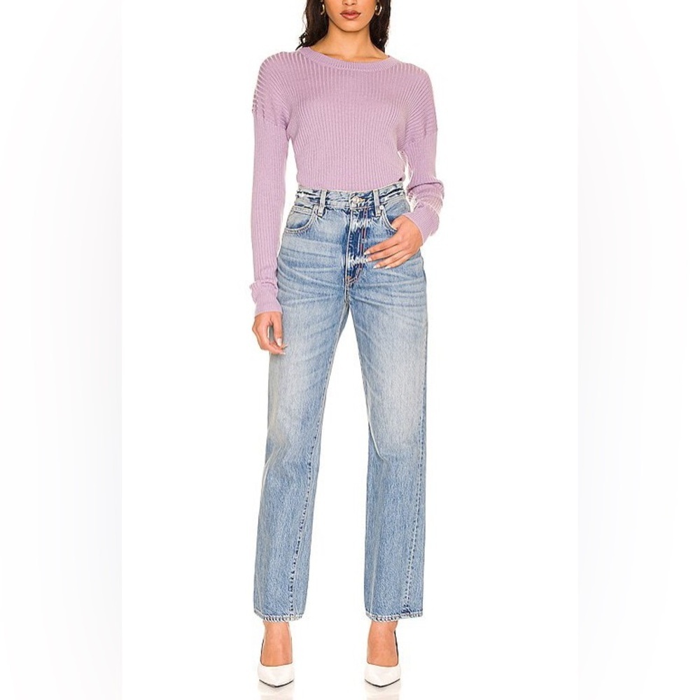 NWT Revolve One Grey Day OGD Olso Pullover in Lavender Size Small - Picture 2 of 6